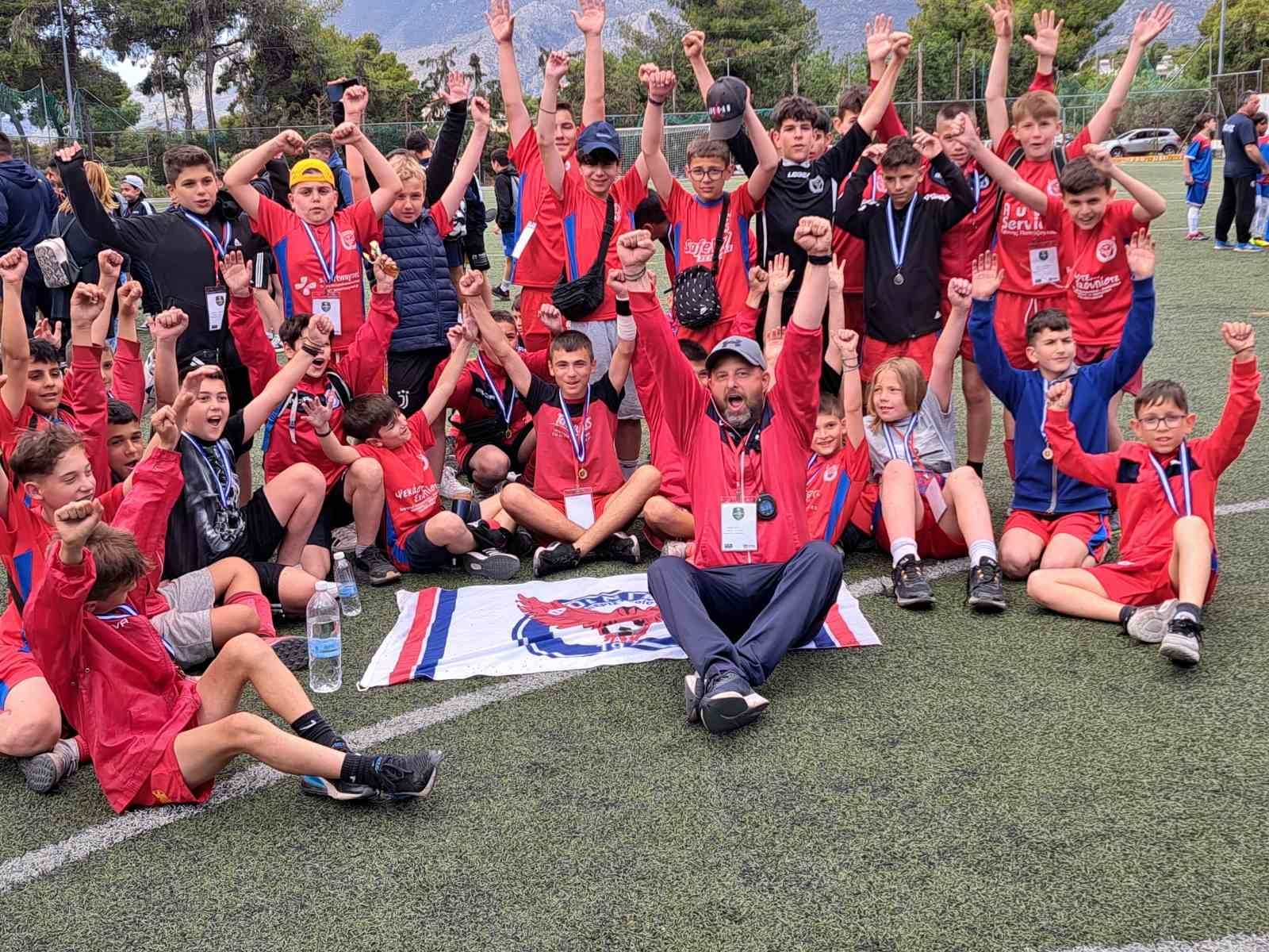 Κυπελλούχοι στο Loutraki Easter Soccer Cup